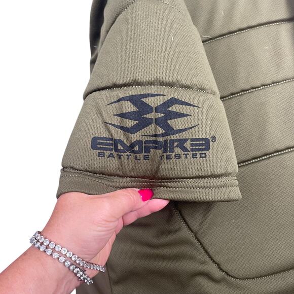 Empire Battle Tested Men Sz S/M Paintball Chest Protector Olive Padded Shirt - Picture 7 of 9